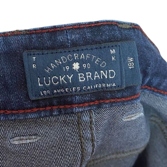 Lucky Brand Jeans Womens 18W Emma Legging High Rise Classic Y2K Denim 40x28 - Picture 3 of 11